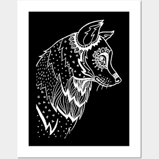 Wicca Wolf Posters and Art